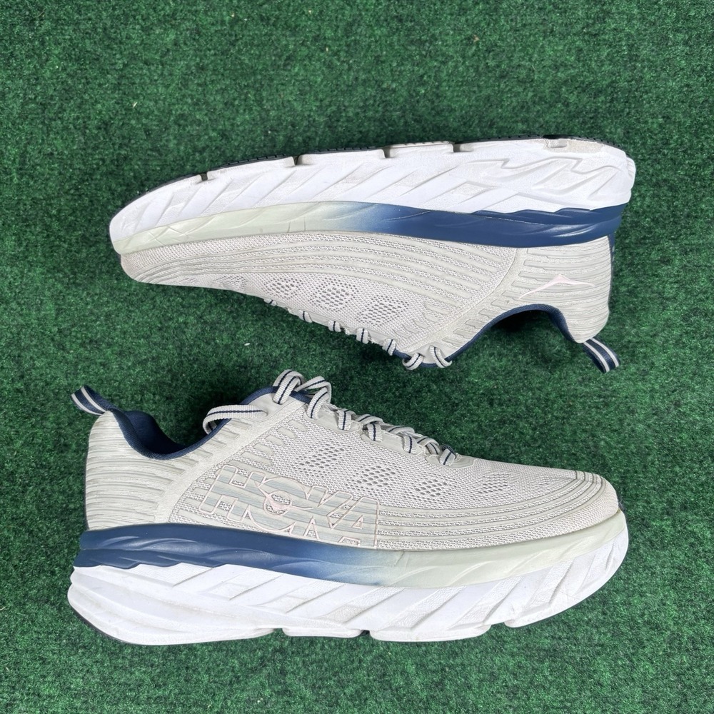 Hoka One One Bondi 6 Womens 8.5D WIDE Running Walking Shoes, No Insoles